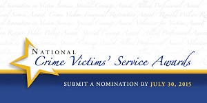 National Crime Victims' Service Awards logo