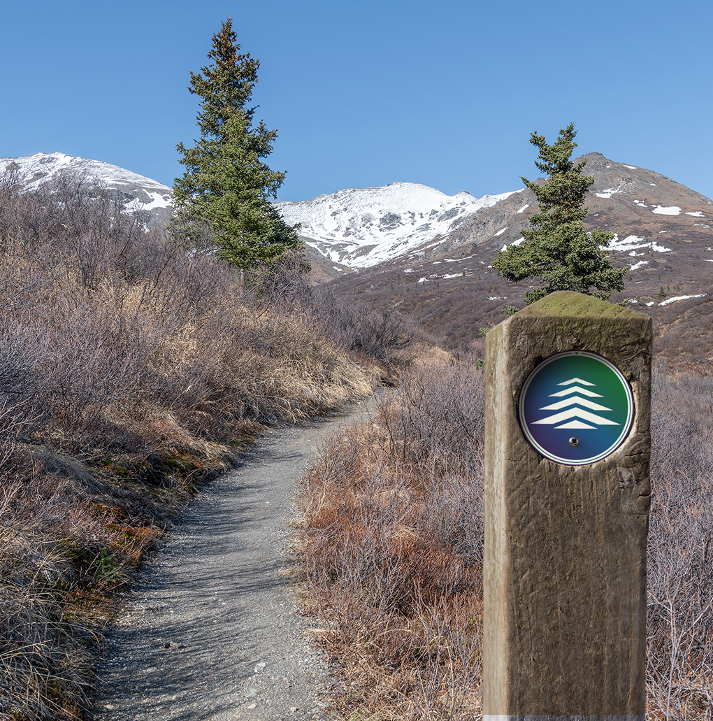Grants Financial Management Journey Photo of trail marker