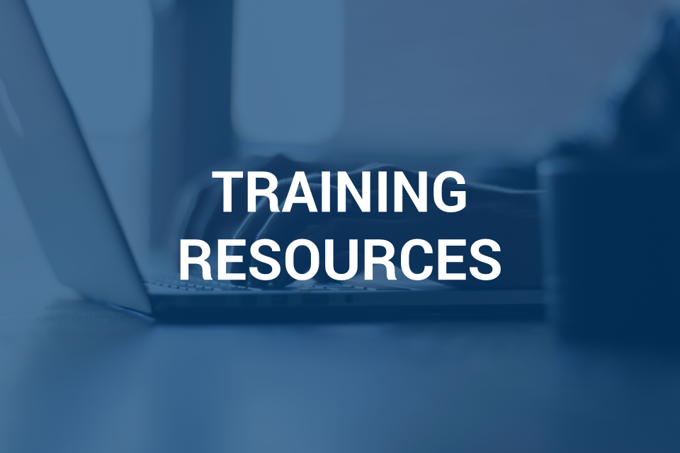 Training Resources