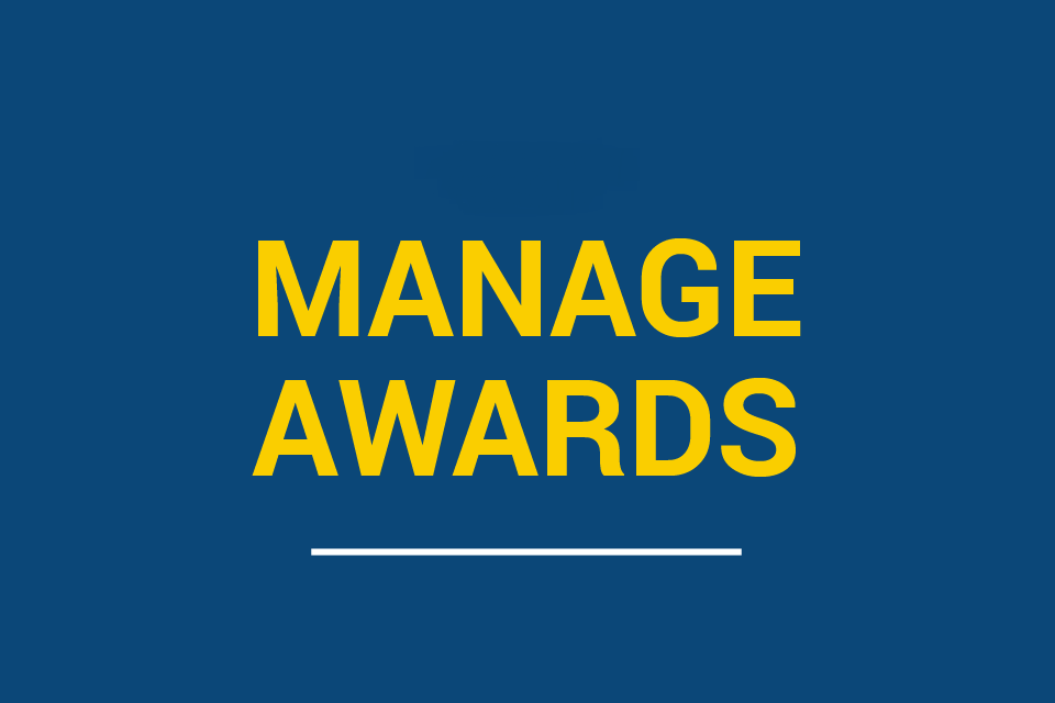 OAAM - Manage Awards OAAM - Manage Awards