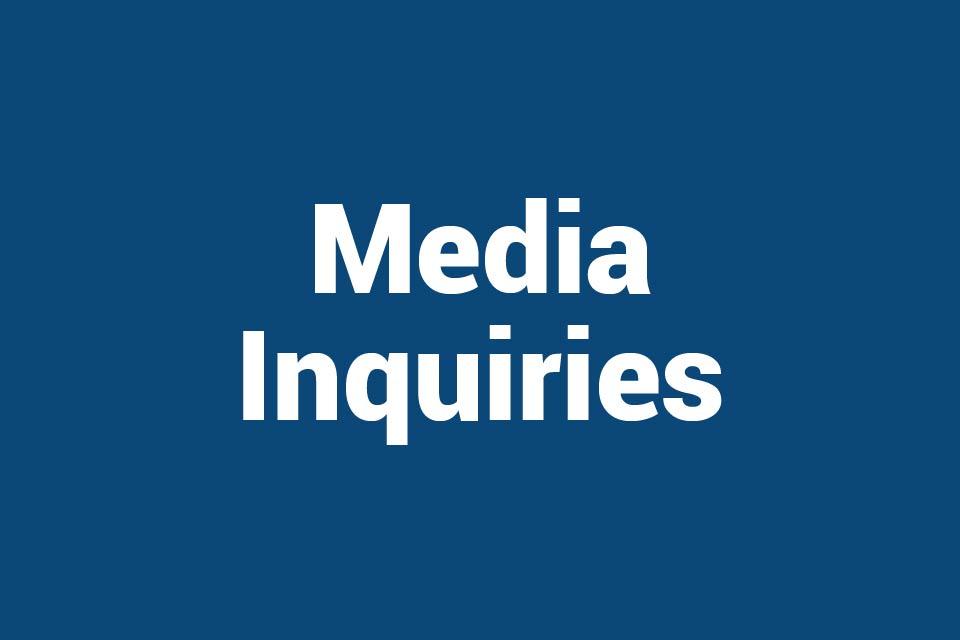 Media Inquiries
