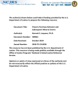NCJ Number 309601 thumbnail NCJ Number 309601 thumbnail image